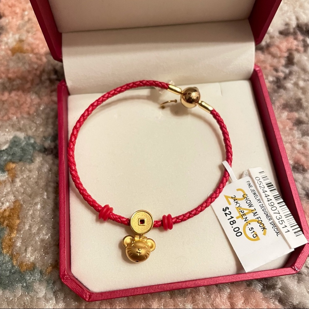 Chow Tai Fook 24k mouse bracelet